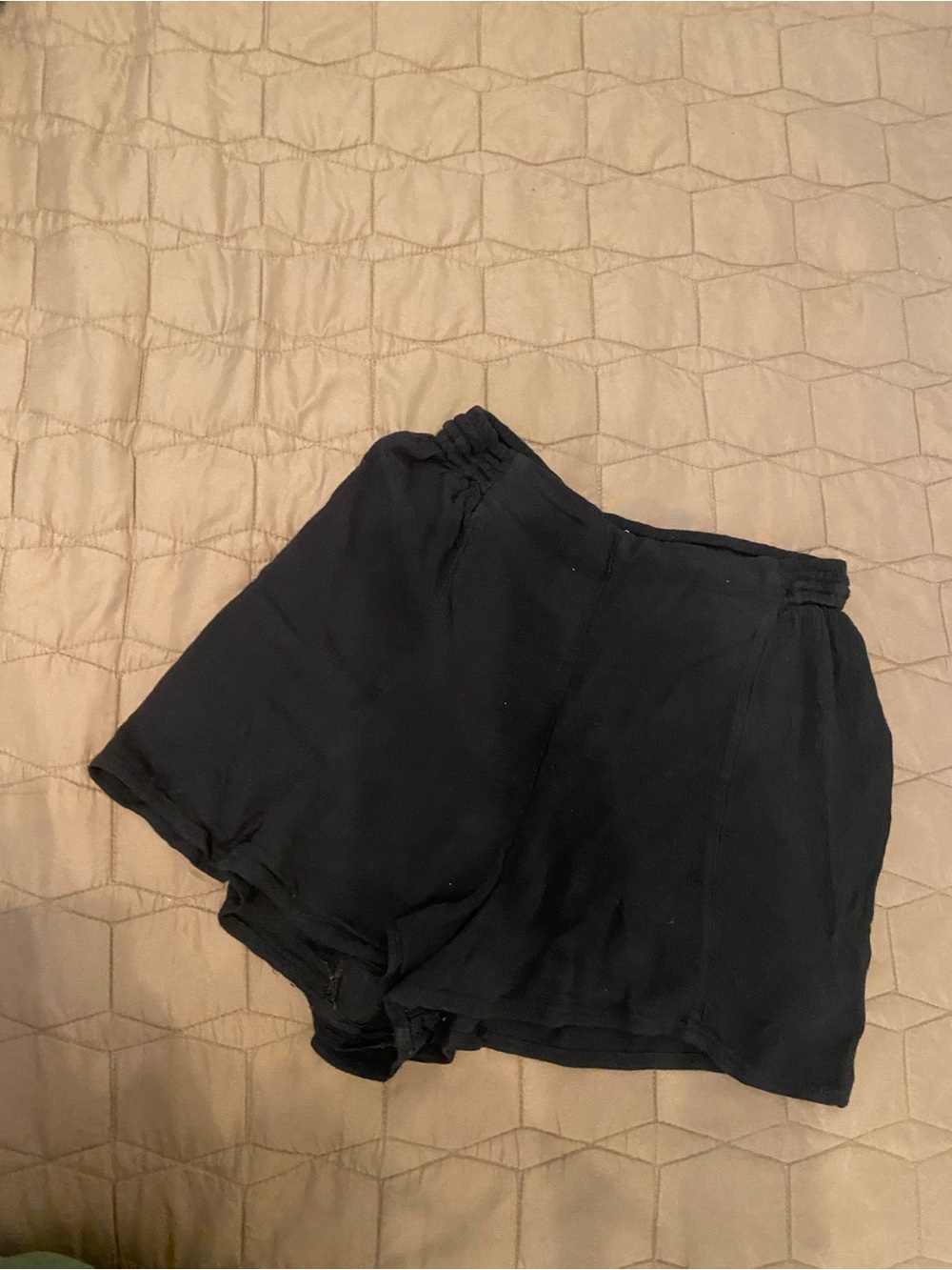 Hollister XS Black Flowing Casual Shorts